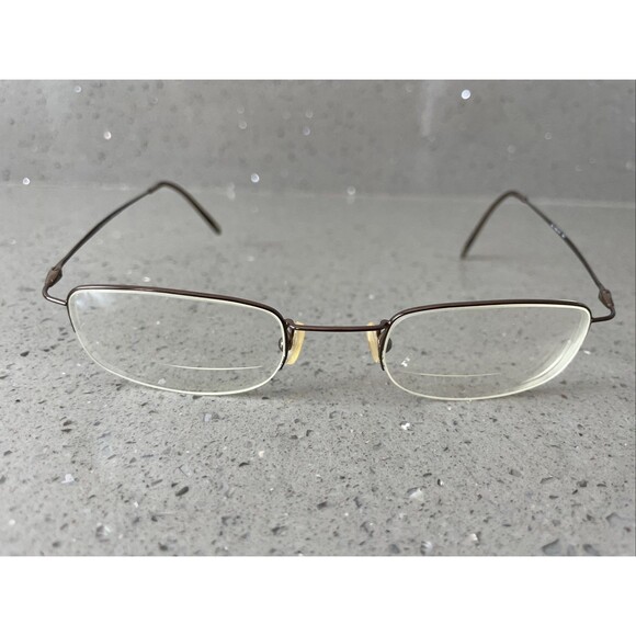 Polo Ralph Lauren Polo 477 7PR Eyeglasses Frames Only 50-21-140 Italy half rim - Picture 1 of 15
